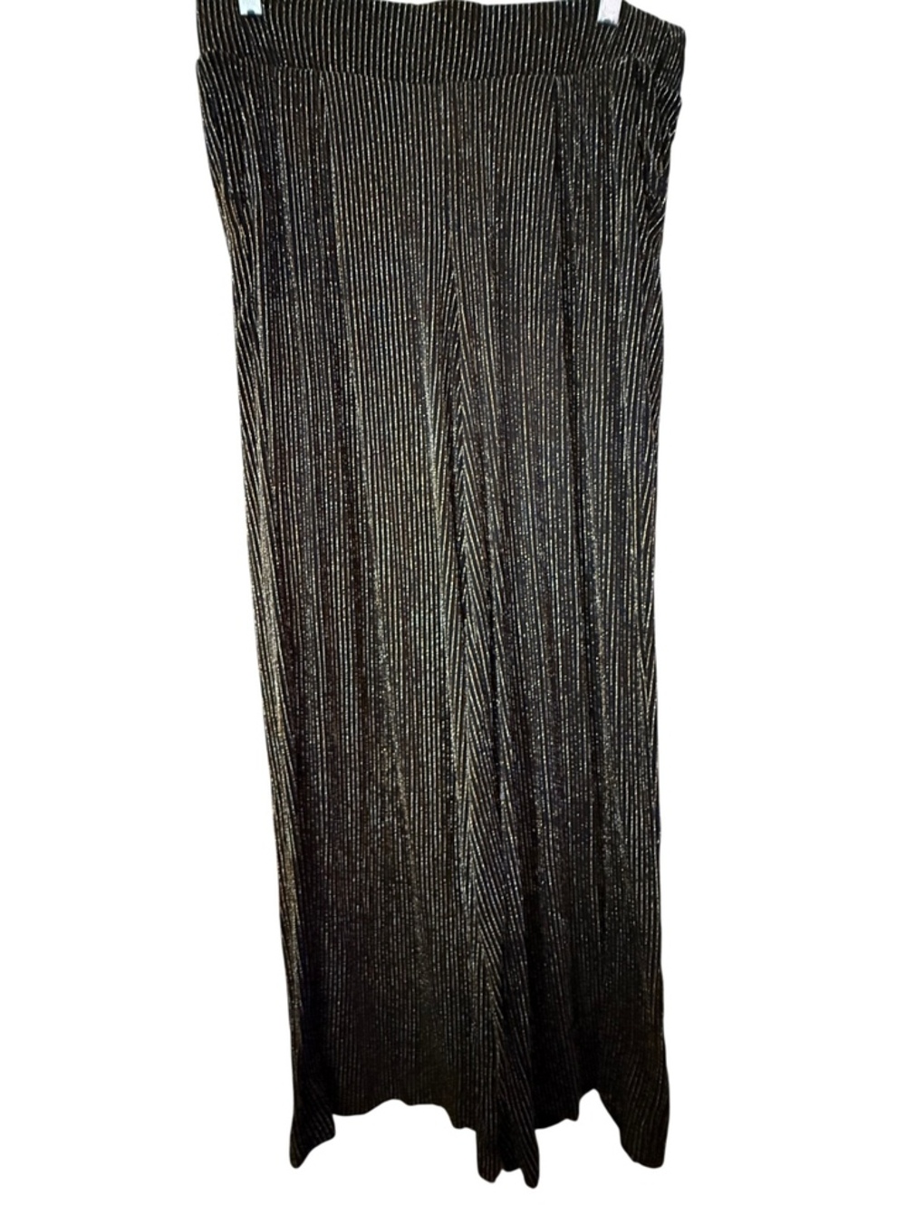 Torrid Liquid Knit Pants w/ Gold & Silver Stripes 00X